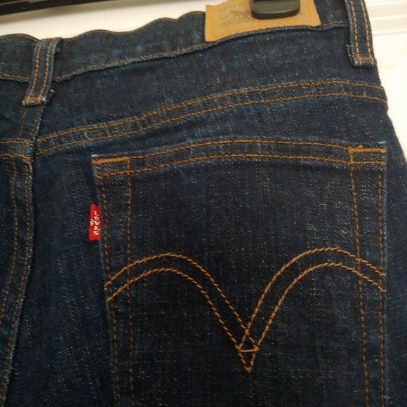 Levis relaxed 550 boot cut jeans dark wash 10P - Picture 10 of 10